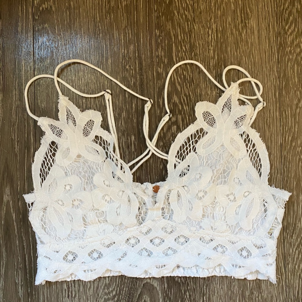 Free People Adella Longline Bralette